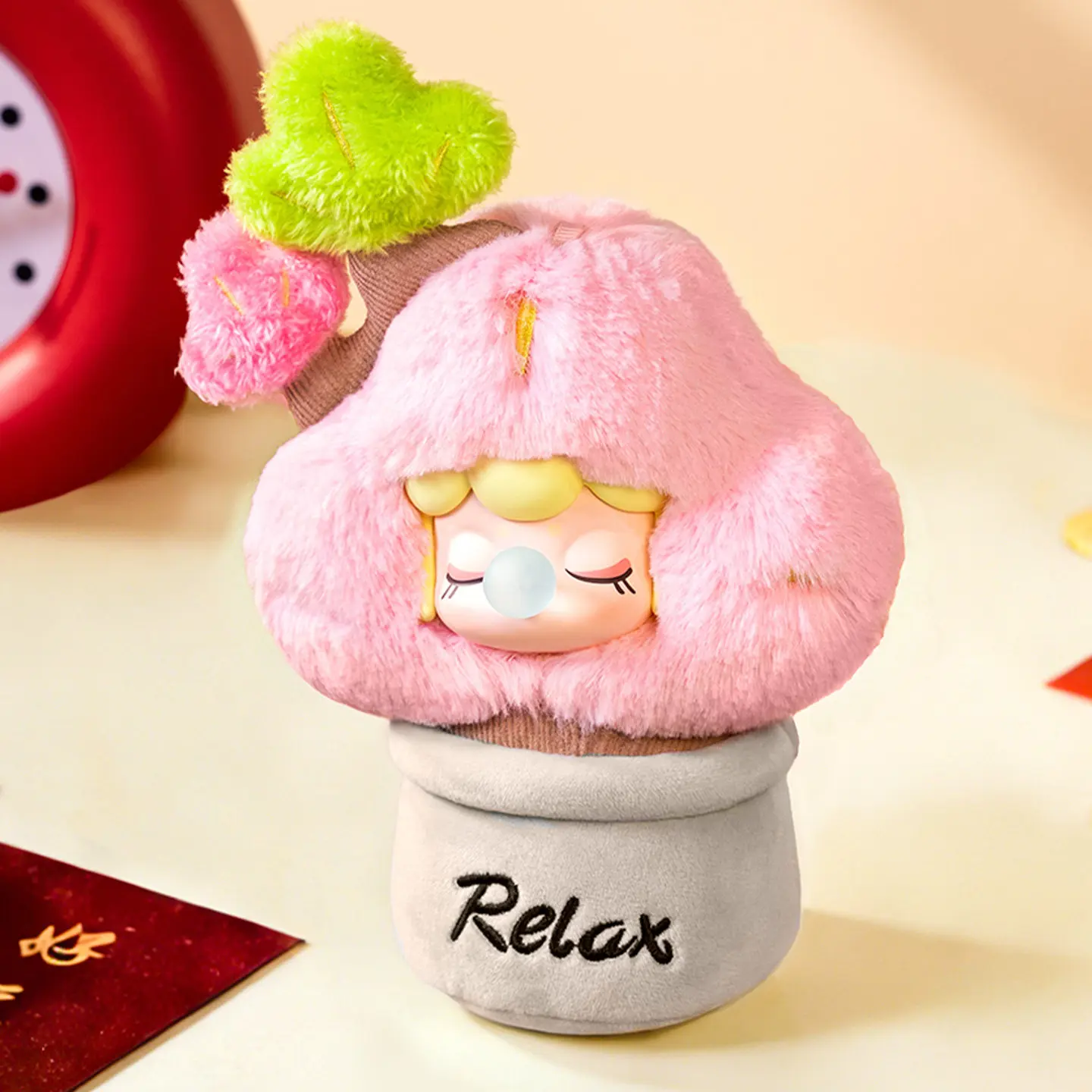 Nuevas Figuras de Anime, Serie Relax, Caja Misteriosa, Muñeca Kawaii, Peluche, Adorno de Planta en Maceta, Colección de Juguetes Personalizados, Regalos de Cumpleaños