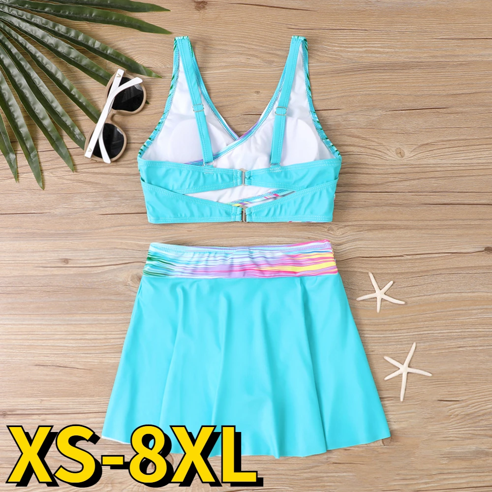 2023 Summer High Waist Swimsuit Bikini Women New Design Printing Swimwear Two Piece Set Beachwear Swim Suit Vintage Bathing Suit