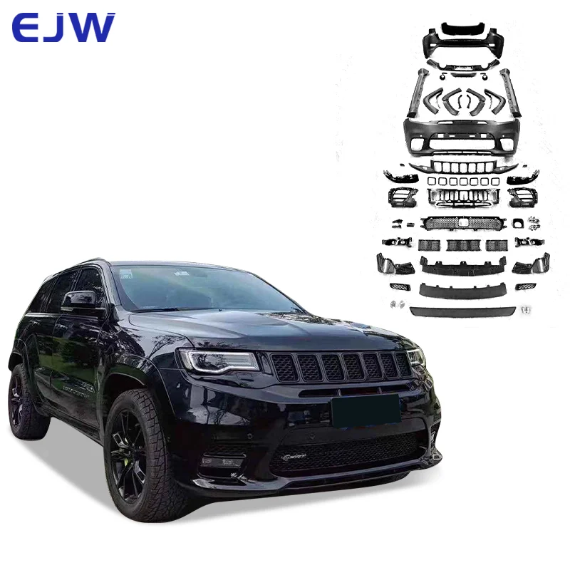 

Подходит для 14-21 Jeep Grand Cherokee, обновленный комплект кузова в стиле SRT, высококачественные прямые продажи с фабрики