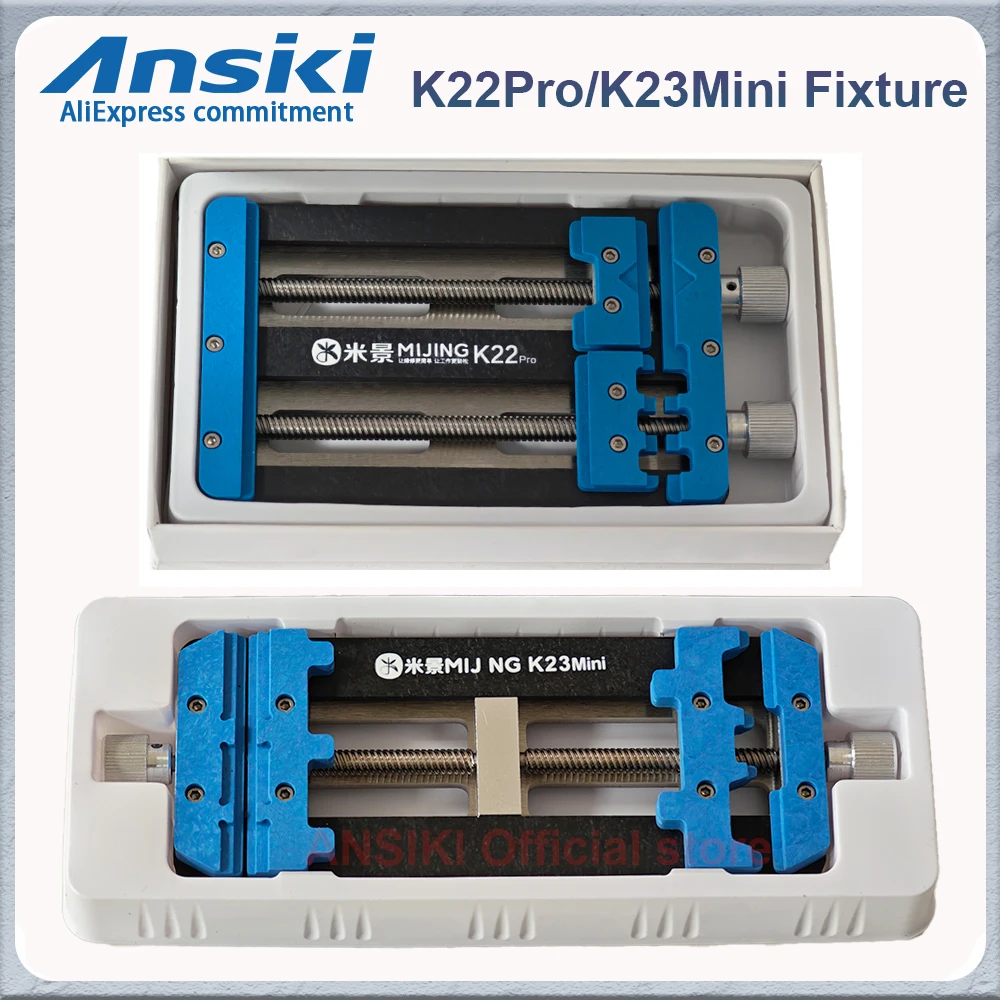 

Держатель для ремонта мобильных телефонов Mijing K22 Pro/K23Mini для пайки материнских плат, печатных плат, BGA-чипов и удаления черного клея