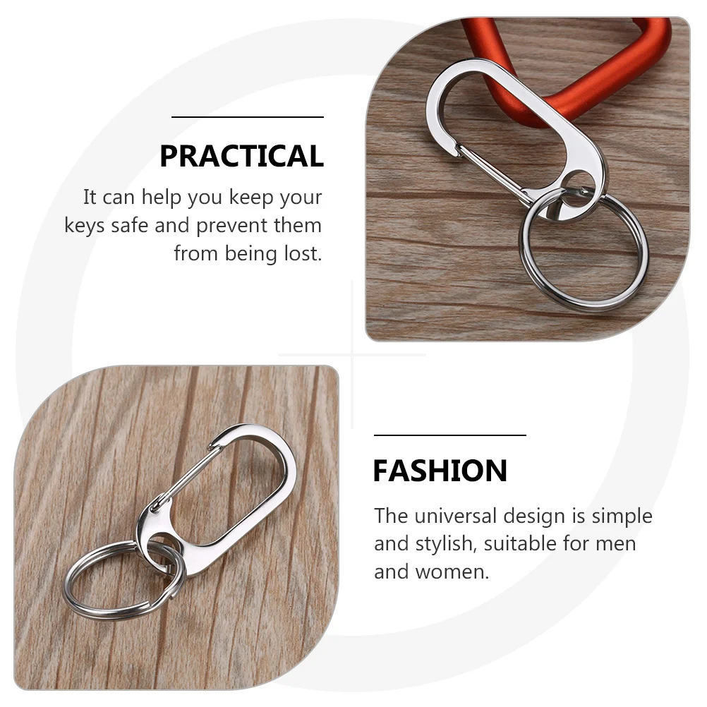 2 قطعة سلسلة مفاتيح هدية معلقة حلقة سلاسل المفاتيح قوي آمن مفتاح حامل هاتف لمفاتيح السيارة مفاتيح الغرفة المحمولة استبدال سهلة