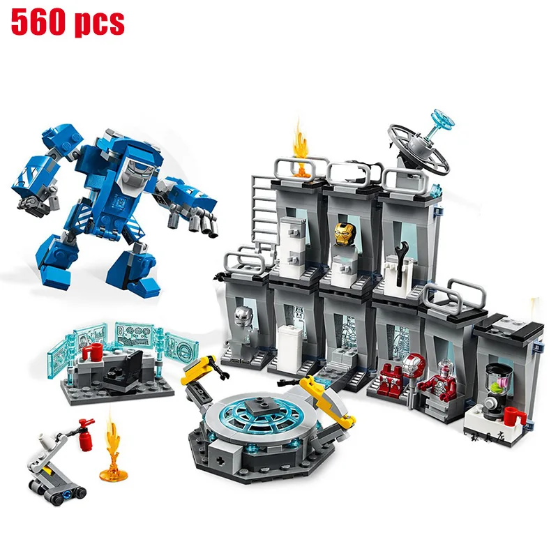 Hot selling 506-piece building block set classic movie mecha model building block assembly children's toy gift