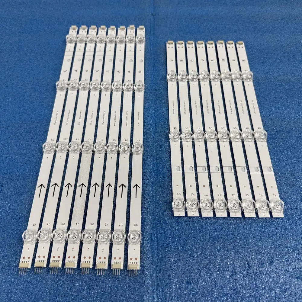 Full LED Backlight Strip Bar 7LED For TCL 65P755 65TN2L2-ZX3030-8X7YH LVU650NDL CS9W51 V1