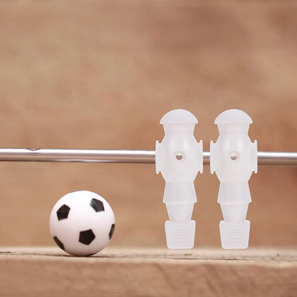 

3pcs Table Football Figures Desk Soccer Game Accessories Foosball Player Statues ABS Material Impact Resistant for Table