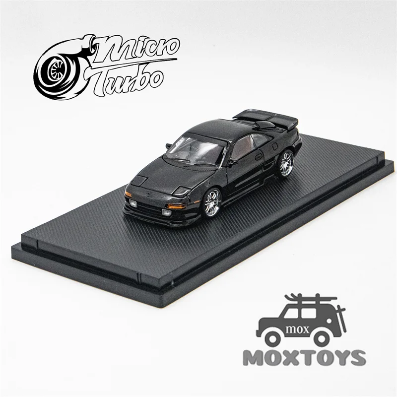 Micro Turbo 1:64 MR-2 SW20 Revision 4 Ver.2  Black Limited999 Diecast Model Car