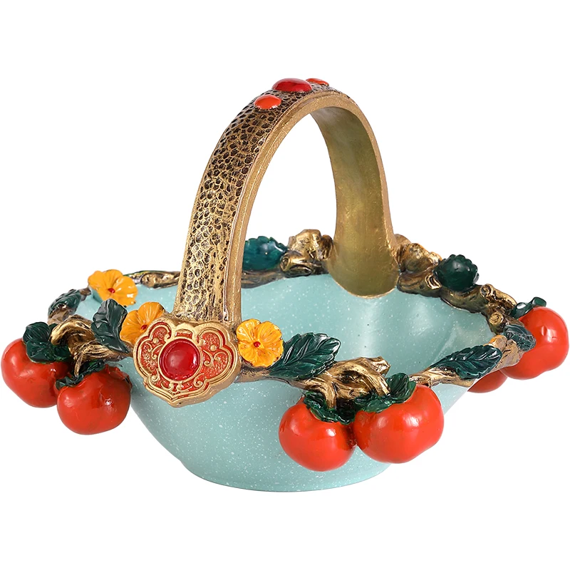 

Fruit basket living room coffee table high-end dried fruit basin storage ornament
