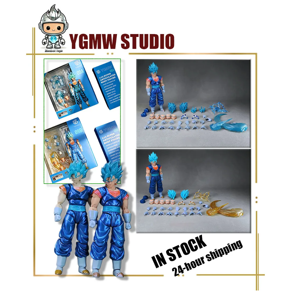 

В наличии: YGMW Studio OCToys Dragon Ball SHF Ultra Blue Beigit 09A 09B NYCC, коллекционная фигурка с цветовой подгонкой по мотивам NYCC.