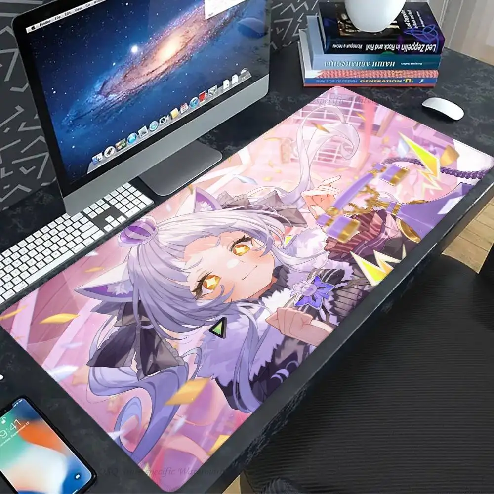 Murasaki Shion Anime H-hololive Mousepad Non-slip Suitable For Office Computers Laptops E-sports Game Desk Mats XXL Keyboard