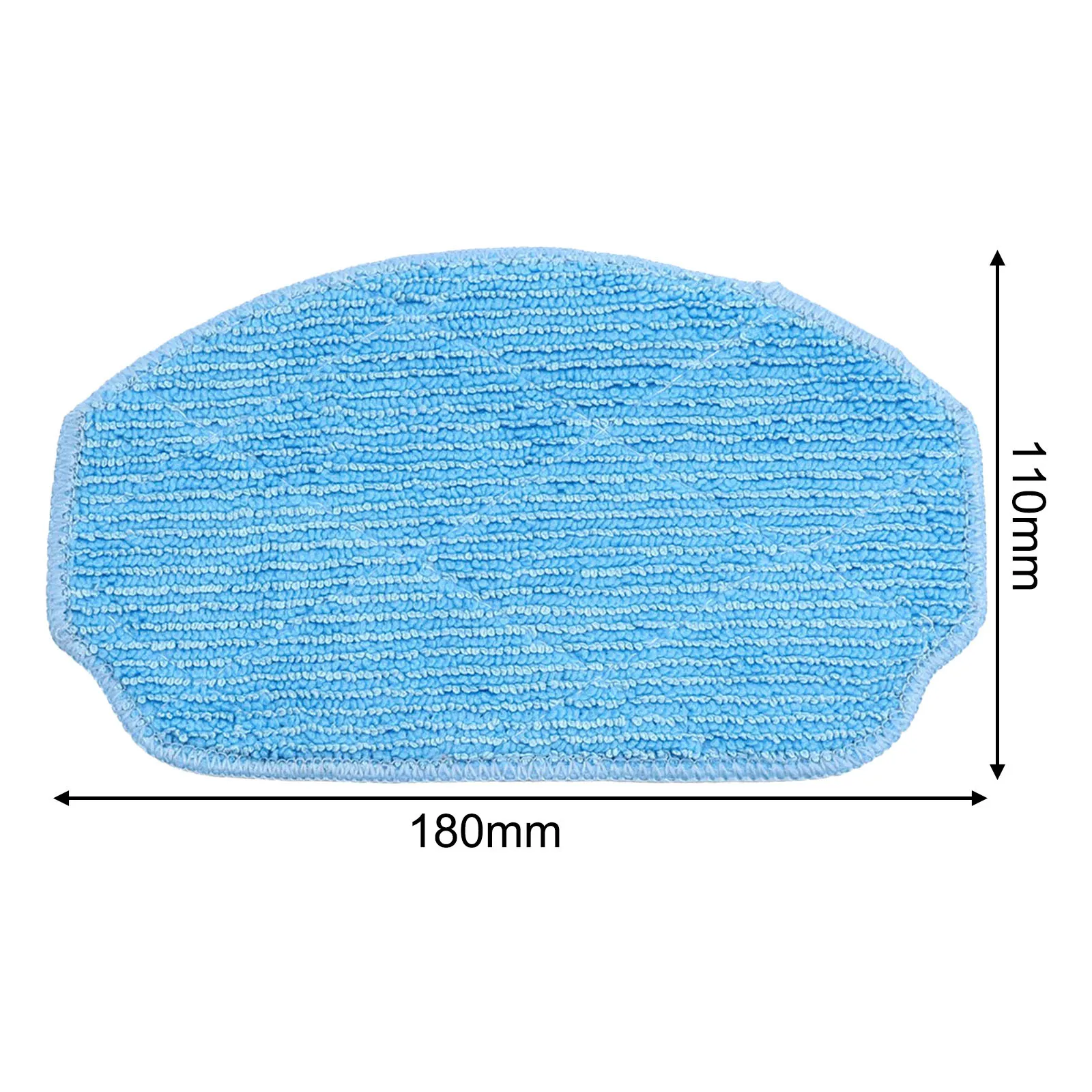 Robot Vacuum Cleaner Mop Cloths Compatible with For Nedis WIFIVCR001CBK Available in Sets of Either 4 or 10 Pieces