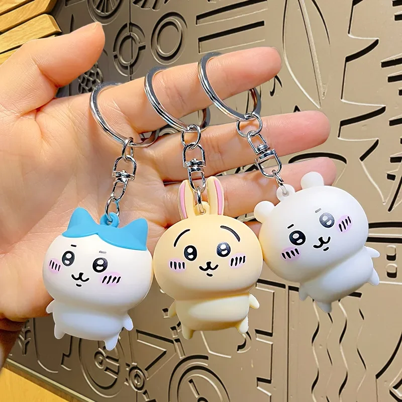 

Chiikawa Anime Figures Kawaii Doll Pendant Cartoon Peripheral Keychain Backpack Cute Accessories Girl Keychain Gift for Children