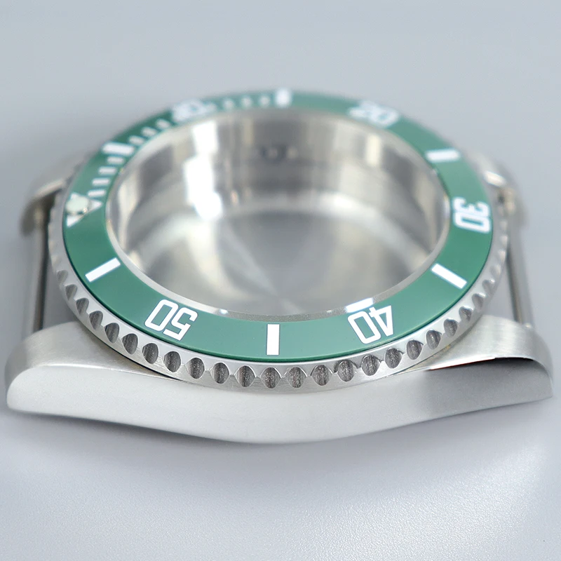 40mm 20atm nh35 Watch Case Sapphire Glass For NH34 NH35 NH36 Miyota 8215 ETA 2824 28.5mm Dial Sloping Bezel Submariner Mod Parts