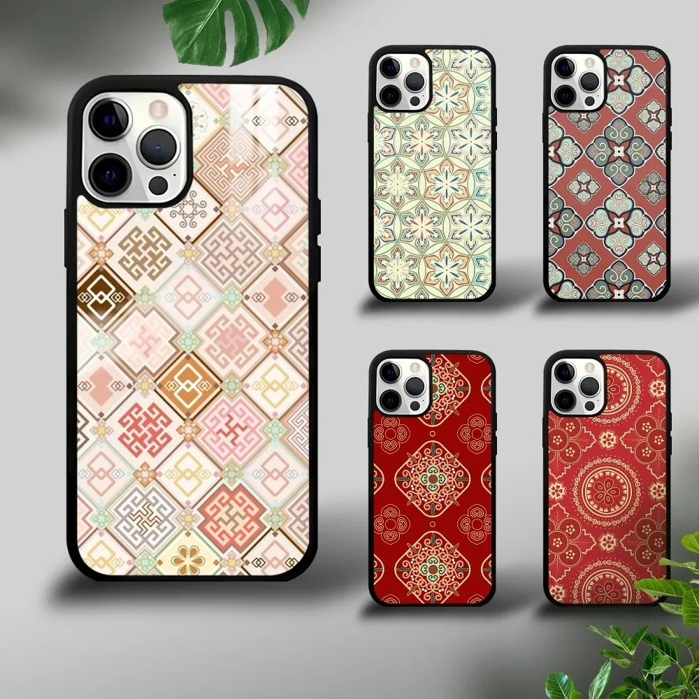 

Classic Luxury Fashion Plaid Phone Case For iPhone 16 15 14 13 12 11 Pro Xs Max Mini Plus Celulares Hard Funda