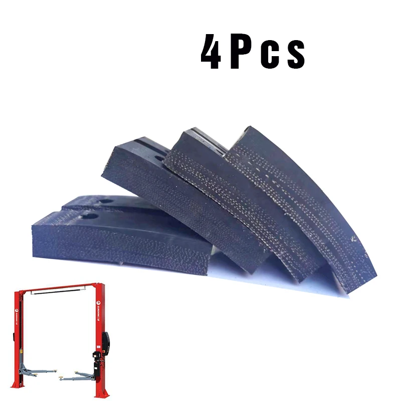 4Pcs/lot Universal Square Ox Tendon Rubber Arm Pads lift pad Rubber Arm Pad fit For Auto Lift Car Auto Truck Hoist