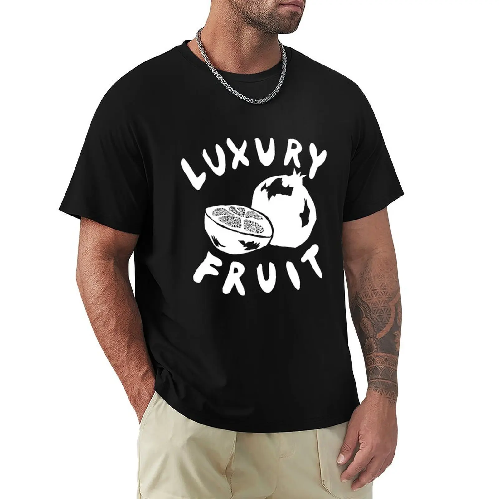 

Luxury Fruit T-Shirt new edition blue lock compression shirt men