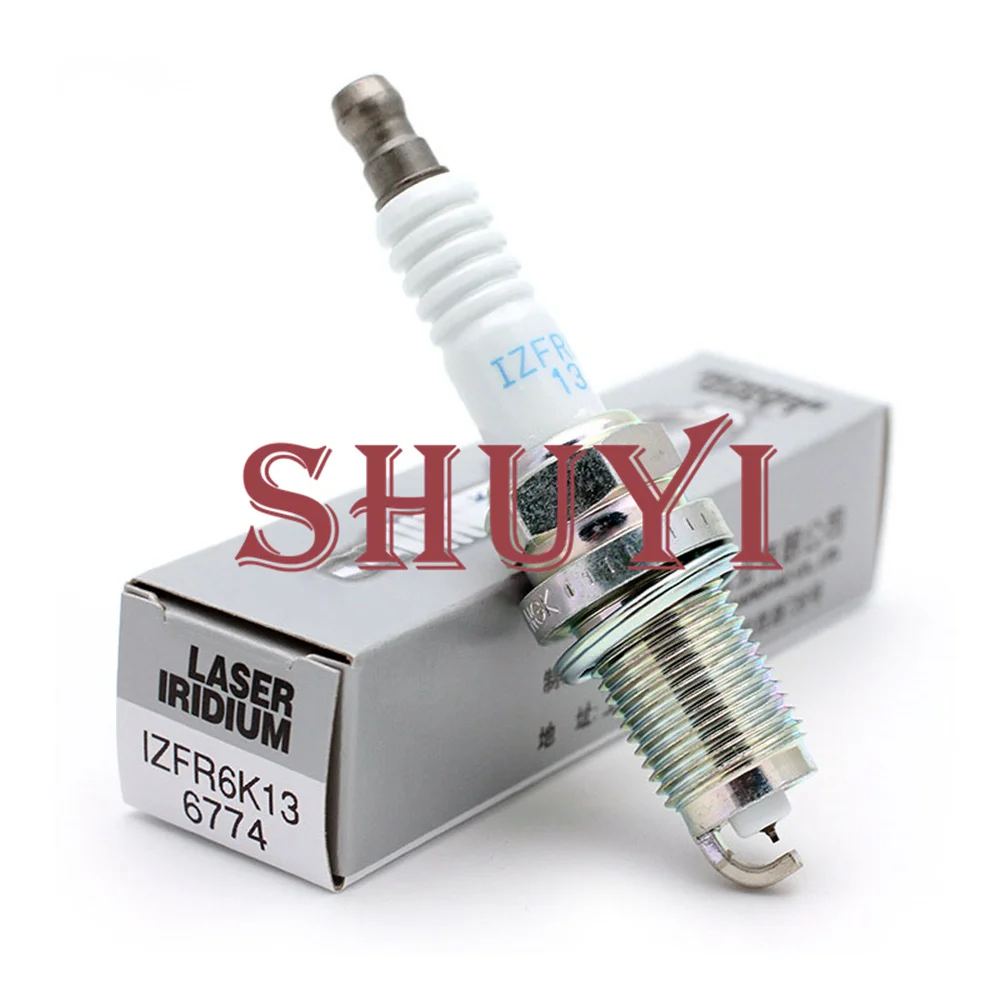 

Original Laser Iridium Spark Plugs OEM IZFR6K13 6774 FOR HHonda CR-Z City 2006-2015 Fit Hatchback1.3L 1.5L L15A1 L15A7