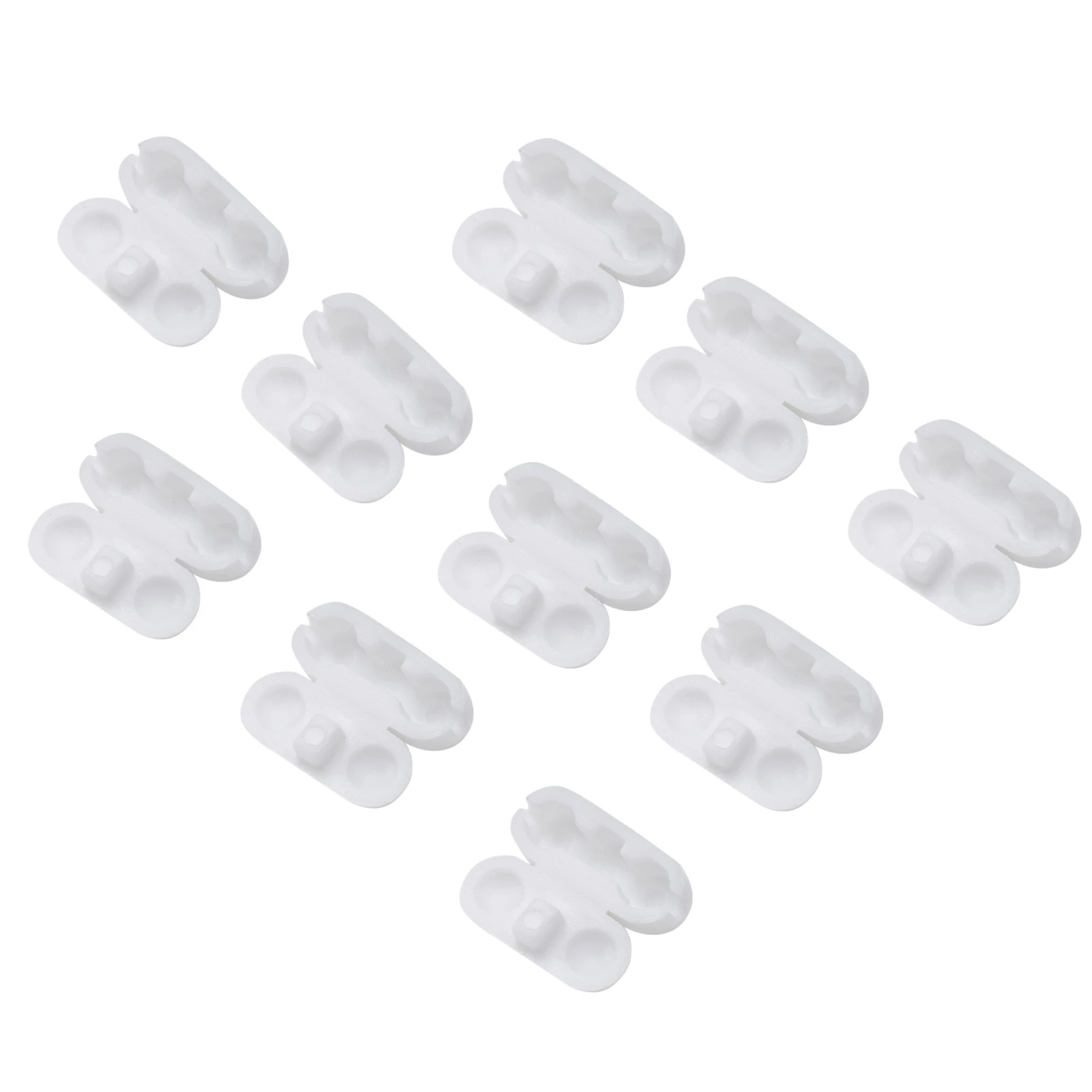 10/20/30 Pcs Bead Buckle Curtain Blinds Roller Blinds Bead Chain Bead Buckle Vertical Blinds Accessories Plastic 10 Ball Chain