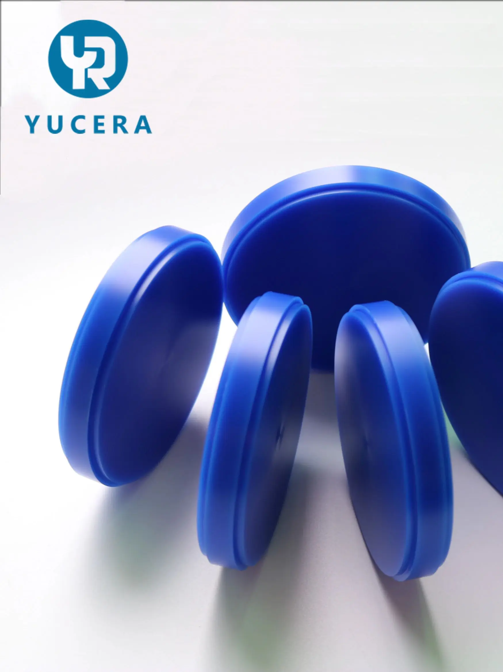 Yucera 98*12-25mm 5pcs Dental Blue Wax Disc Laboratory Materials For Dentistry Lab CAD/CAM Carving Material