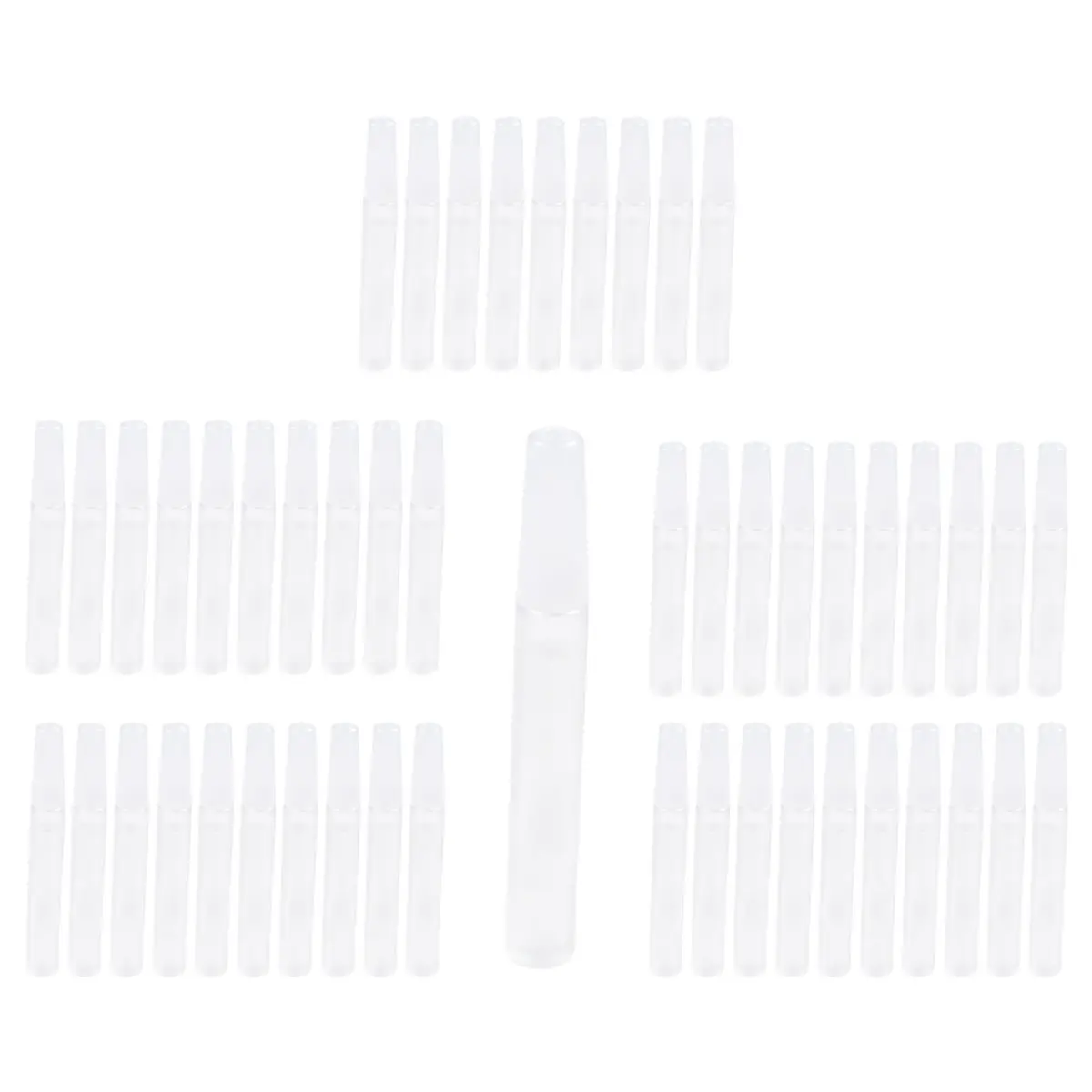 Y17A 50 Pcs Art White Glue-Stick Pens, Quick Dry -Glue Pens Precise Apply Liquid Glue Pens Classroom Supplies
