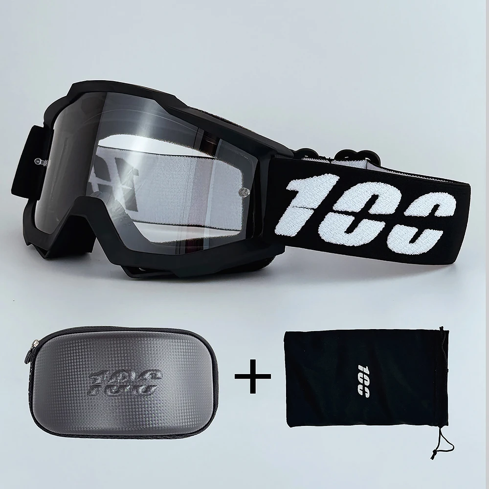 100 نظارات للدراجات النارية نظارات الطرق الوعرة MX الجبلية موتوكروس نظارات الإنحدار الدراجات الترابية دراجة سباق الرياضة نظارات حماية