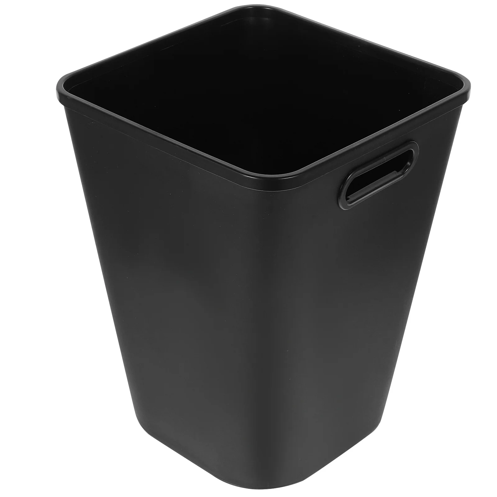

Plastic Trash Can Durable Large Capacity Square Garbage Bin Bathroom Kitchen Wastebasket Bin Trash Can Office Waste Basket