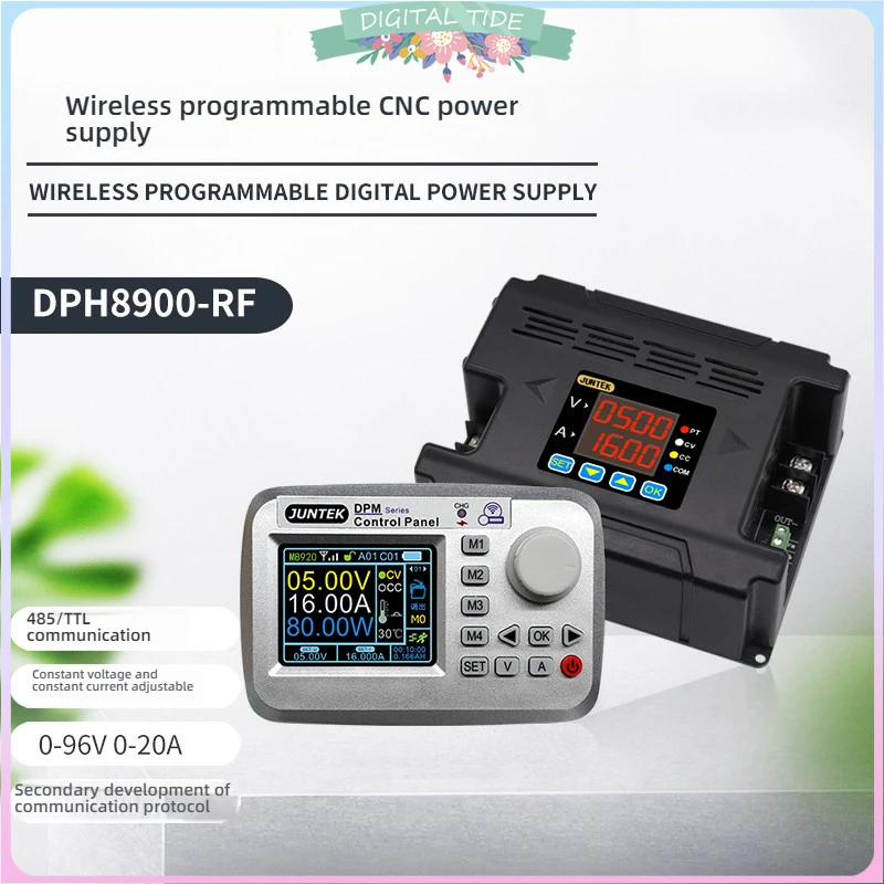 DPM8624 60В 24А DC-DC преобразователь постоянного тока с функцией понижения напряжения, коммуникационный блок питания, преобразователь напряжения, ЖК-вольтметр