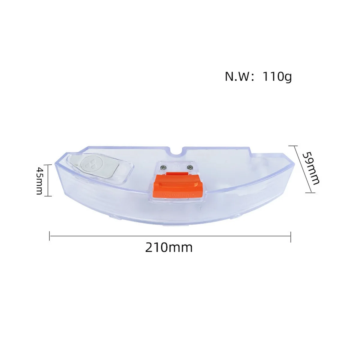 Vacuum Cleaner Water Tank for Roborock S7 T7S T7S Plus G10 Electric Control Water Tank Replacement Parts