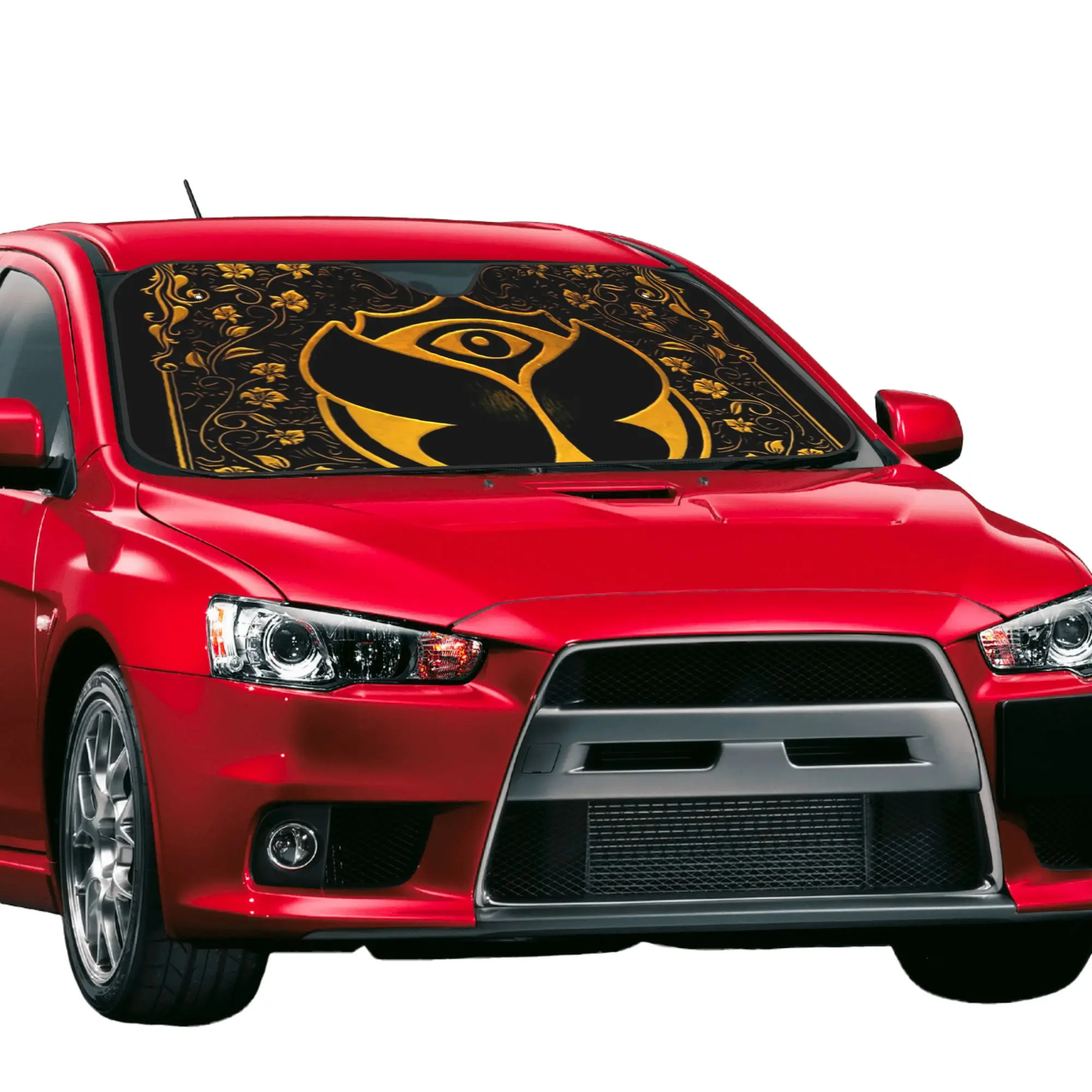 Tomorrowland Electronic Dance Festival Car Front Window Sun Shade  Portable UV Protection Covers Car Solar Protection