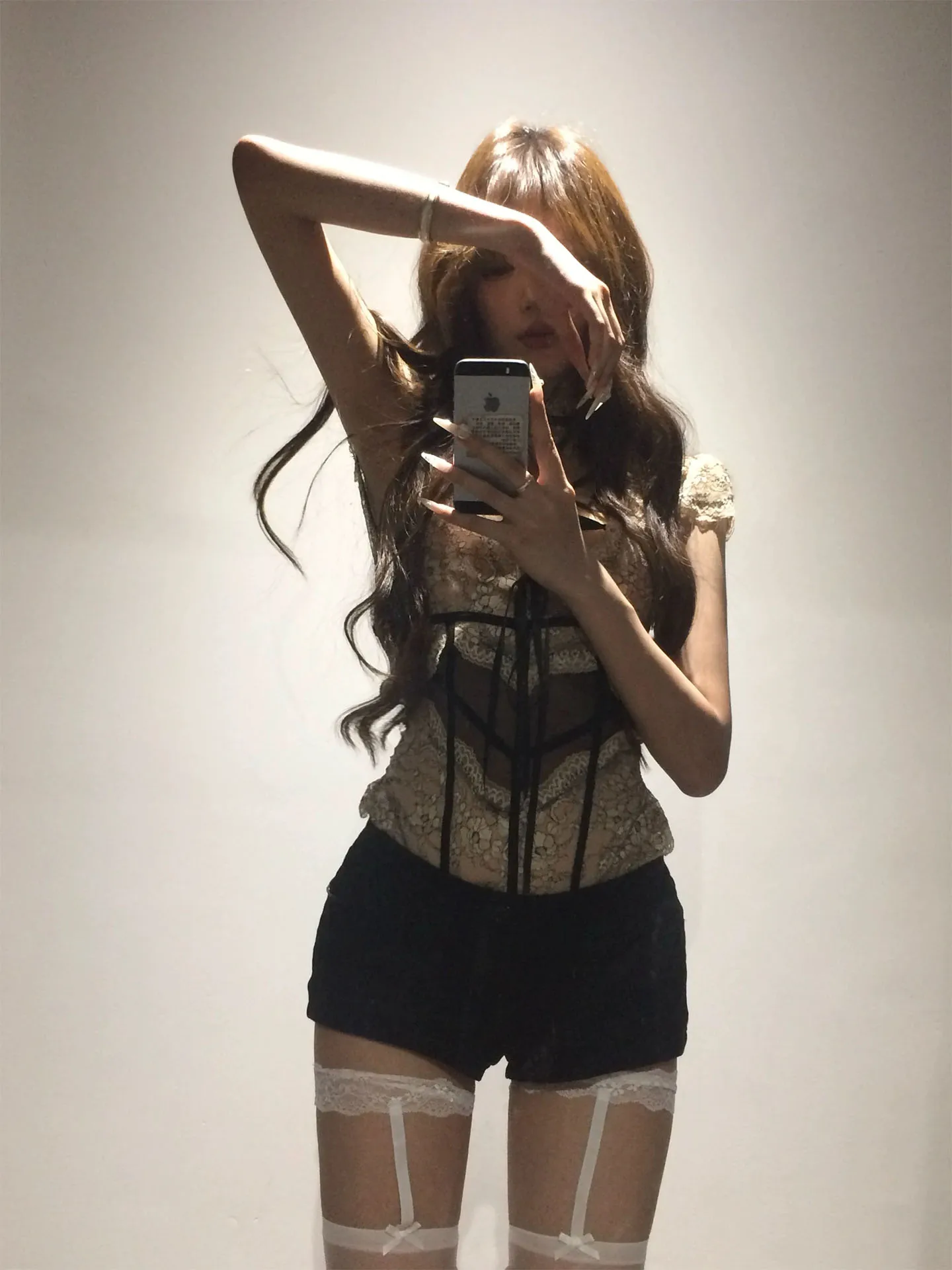 Body sexy in pizzo con cintura dritta oulder loween Abbigliamento interno Night Castle Theme Set Faion per donna adulta Autunno Sle