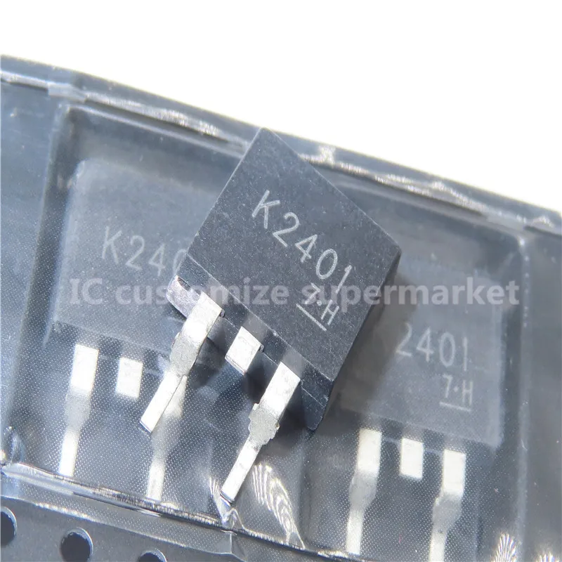 10PCS/LOT 2SK2401 K2401   TO-263 200V 15A SMD Triode