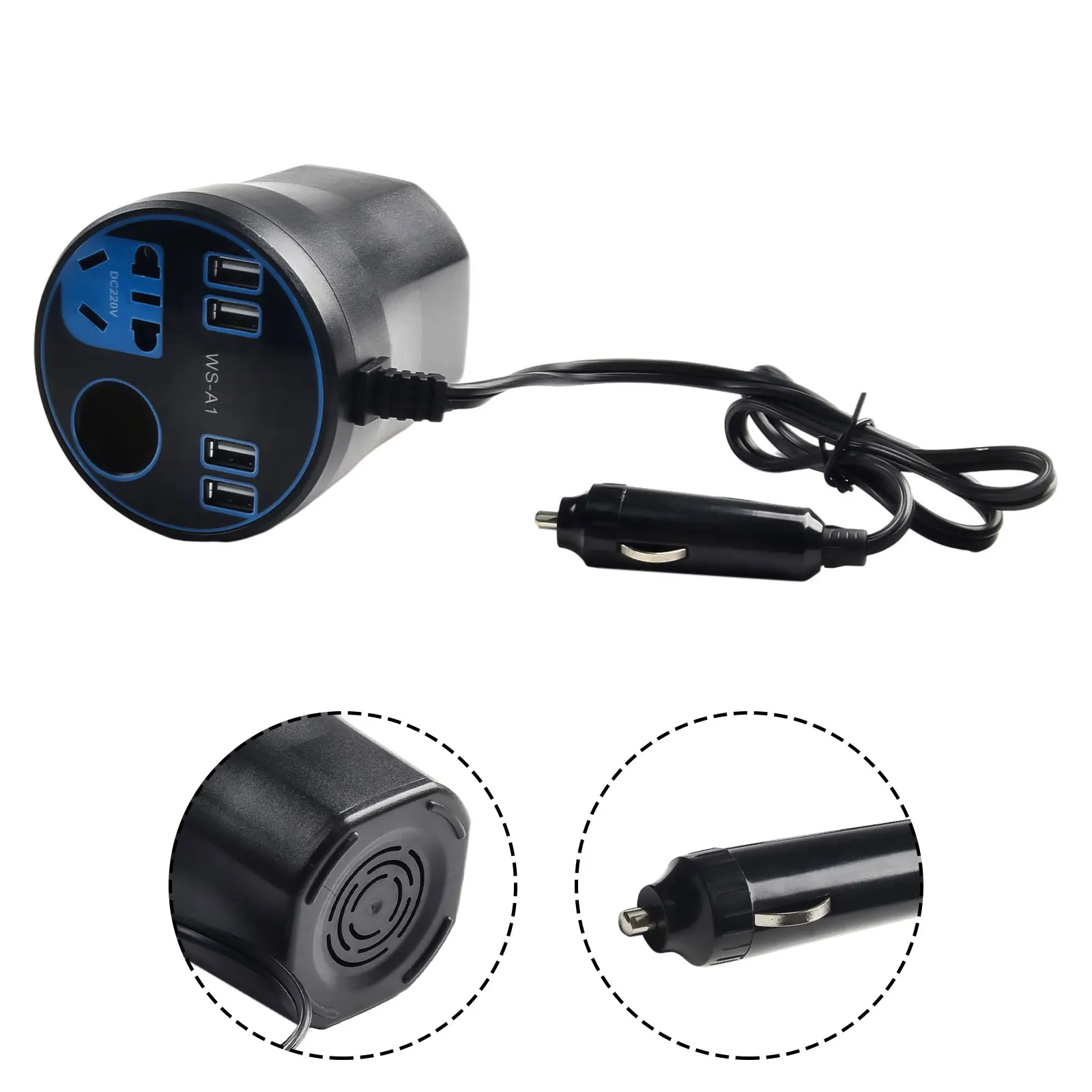 Computers DC V USB Output Car Power Inverter Socket USB Cable Length Input Voltage Output Power Output Voltage