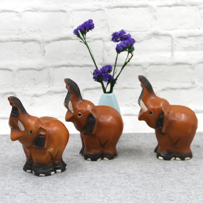 

Elephant Decoration Home Living Room Wine Cabinet TV Cabinet Decorations Crafts Office Decoration Housewarming Gifts