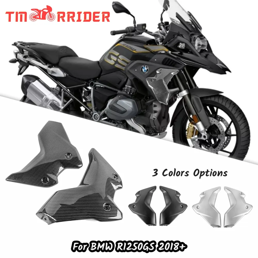 Cubierta de Panel lateral del radiador delantero para motocicleta, protector de carenado de agua para BMW R1250GS 2018-2023 R1250 GS R 1250GS