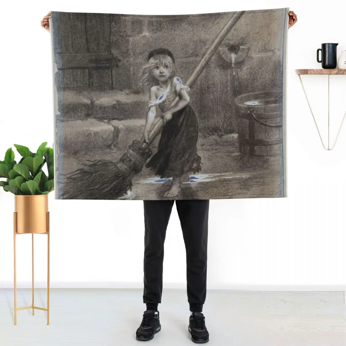 Les Miserables Throw Blanket cosplay anime Blankets For Baby Softest Thin Decorative Sofa Summer Blankets