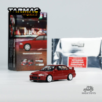 Tarmac Works 1:64 Lancer GSR Evolution II Red Diecast Model Car