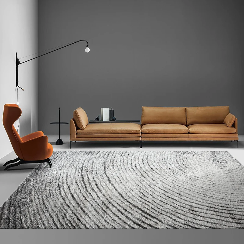 Imported modern minimalist carpets/Nordic style living room with full coffee table