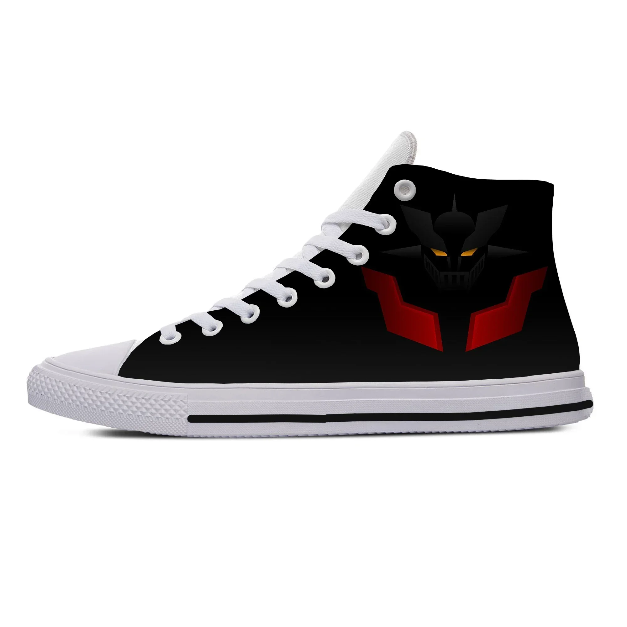 

Hot Japanese Anime Manga Mazinger Z UFO Robot Fashion Woman Man Lightweight Sneakers High Quality High Help Casual Board Shoes