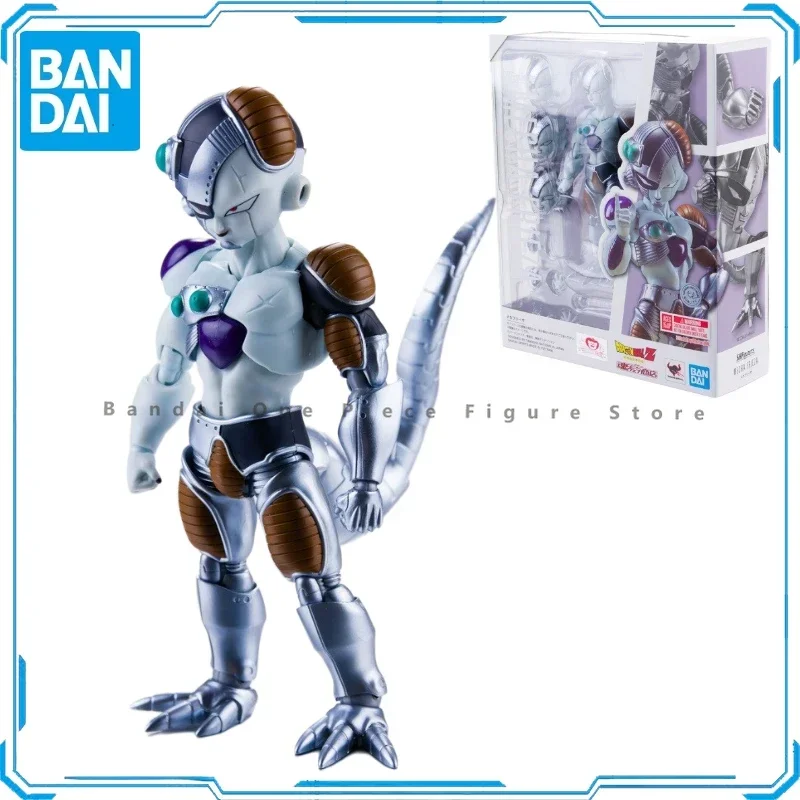 In Stock Original Bandai Soul Limit S.H.F Series Dragon Ball Z Mecha Frieza Action Figures Animation Toys Gifts Model