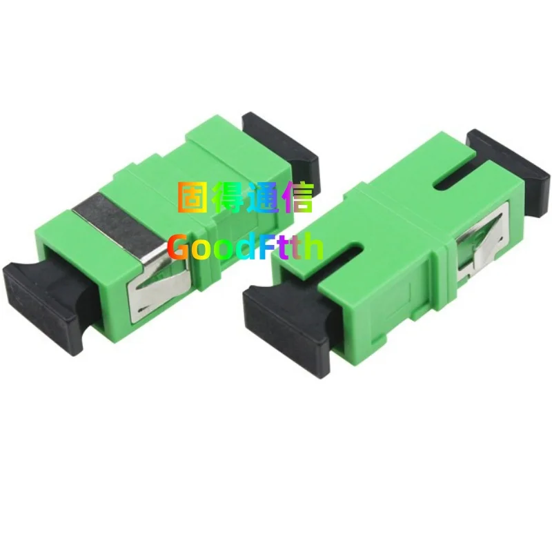 Flangeless Adapters SC-SC Simplex Adaptors Zirconia Sleeve Couplers GoodFtth Female to Female