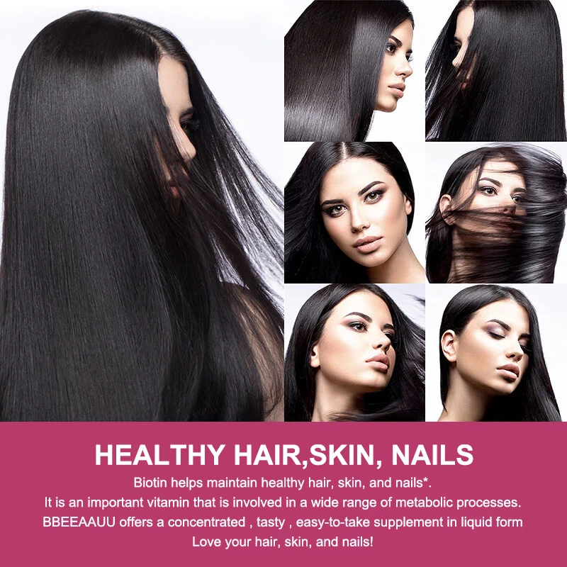 Hair, Skin & Nails Gummies | Hair Vitamins for Men and Women | Biotin Supplements