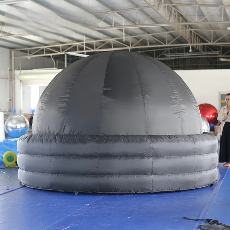 

Planetarium 3m Inflatable (10ft) Mobile Projection Dome Tent for School Teaching with Air Blower/PVC Floor Mat