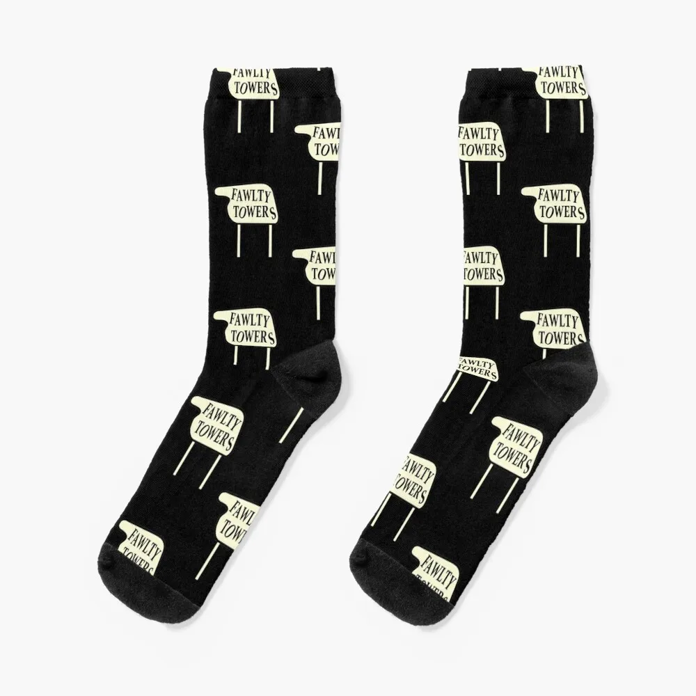 

Fawlty towers Socks new in's New year's Crossfit loose Ladies Socks Men's