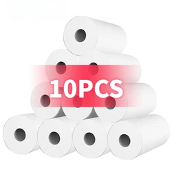 57*25mm 10 Thermal Paper Color White for Children Camera Instant Printer and Kids Camera Printing Paper Replacement Accessories