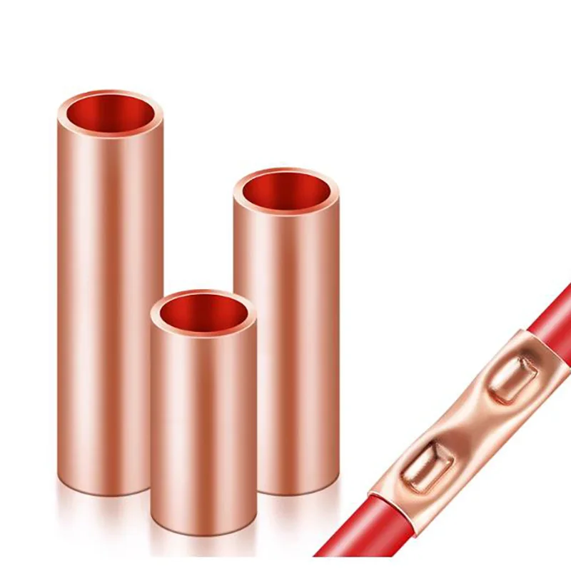 Copper Tube Copper Butt Splice Terminals Battery Welding Cable Crimp Terminal All Sizes