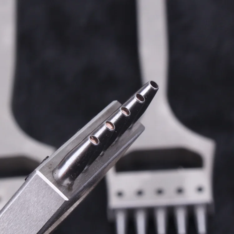 Strap punch, leather goods DIY tools, strap cut 6.5 pitch multi-specification punch round punch, strap cut round cut