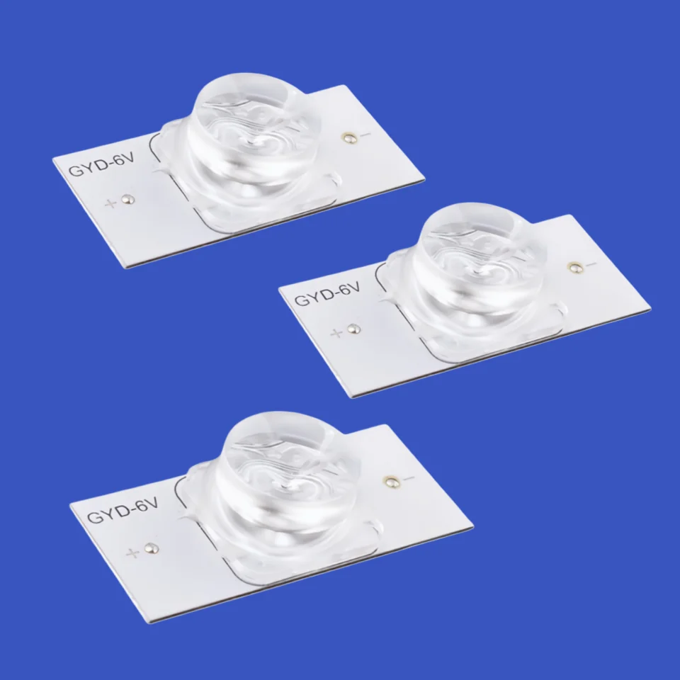 30pcs 6V Lamp Suitable For 32-65 Inch LED Backlight TV Rpair Light Strip Accessories 6V SMD Lamp Beads Concave Rise