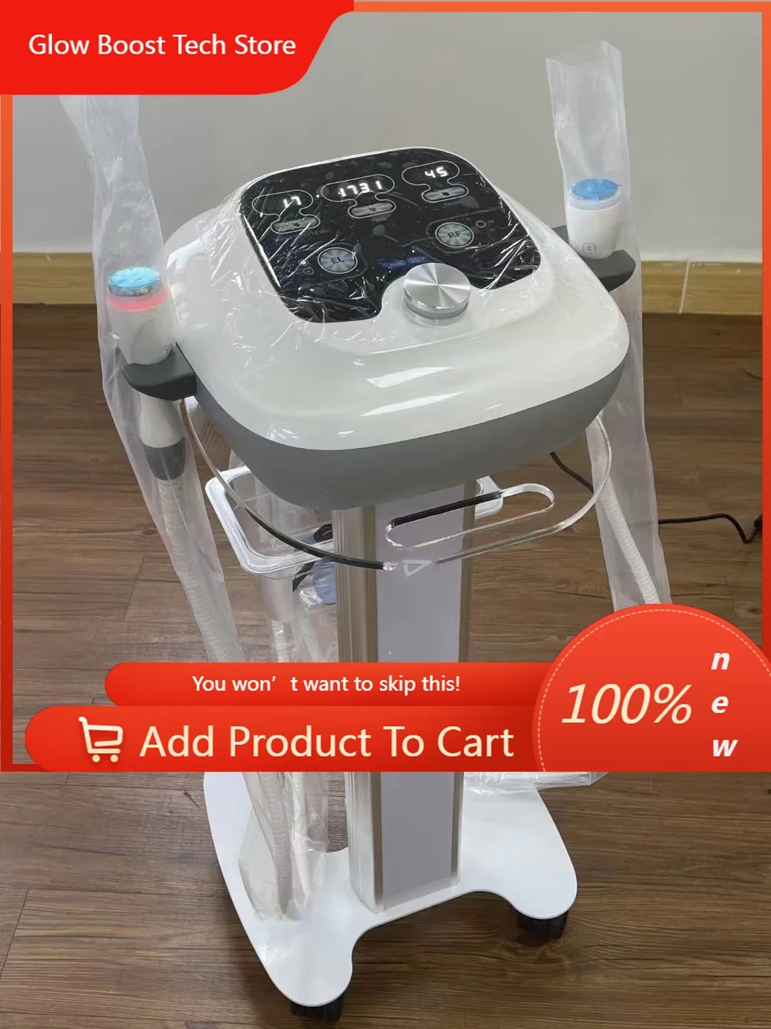 

NYSkin management firming beauty care device with ultrasonic electro-penetrating technology and cold/hot compress facial care eq