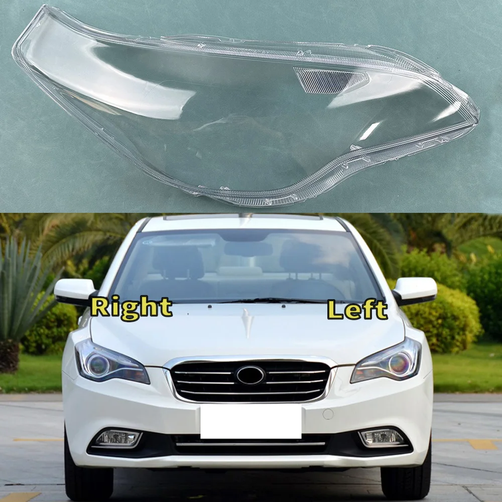 

For Faw Besturn B50F 2013 2014 2015 Transparent Headlight Cover Lampshade Headlamp Lamp Shell Plexiglass Replace Original Lens