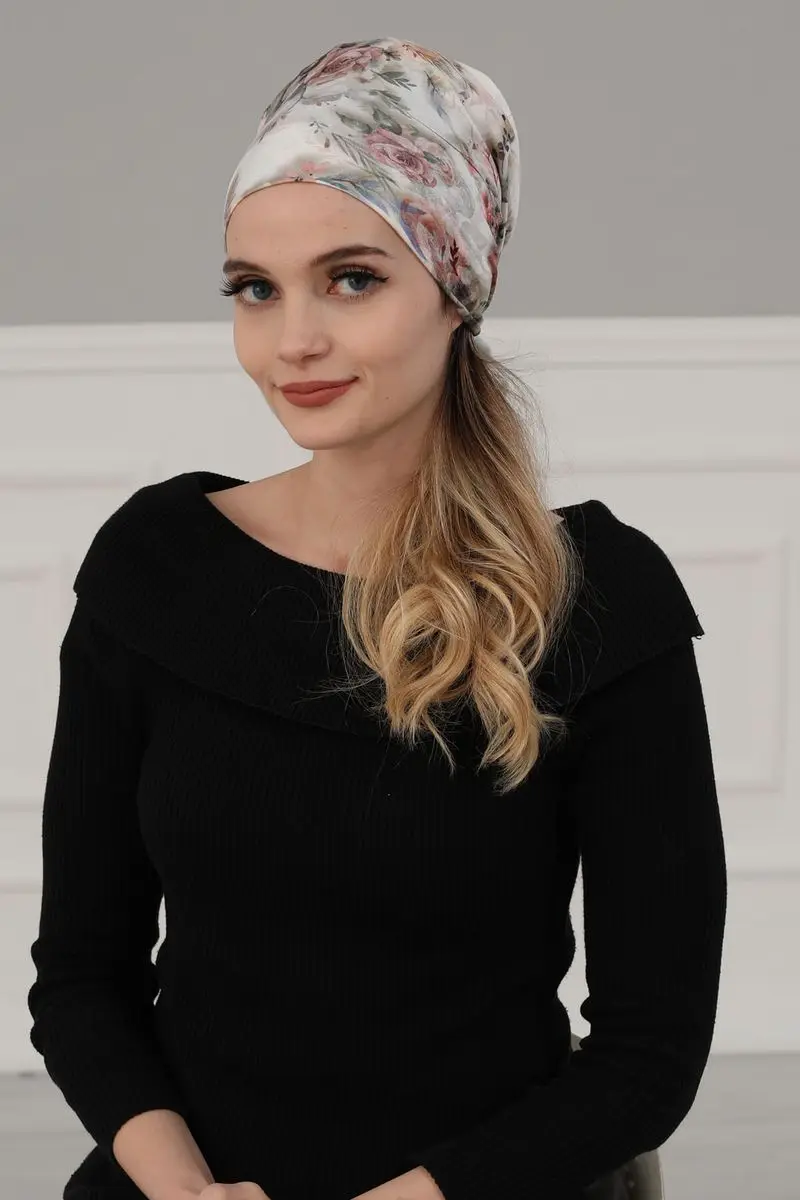 Bandana con estampado de oliva