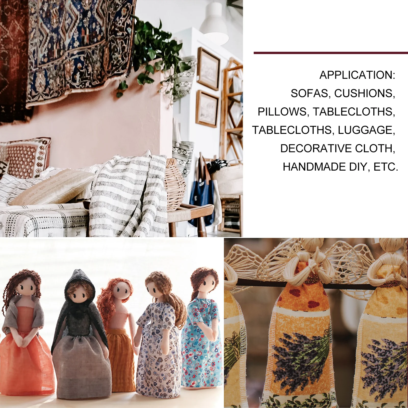 

26Pcs High-Quality Fabric Strips Roll Bundles Soft Durable Patchwork DIY Sewing Craft Material Patchwork Cloth Strip