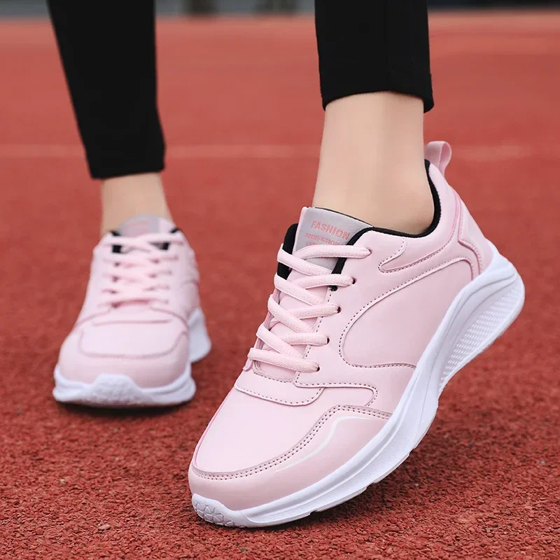 Women Sneakers Running Sport Shoes Air Mesh Breathable Soft Light Female Walking Jogging Basket Femme basket enfant fille 35-41